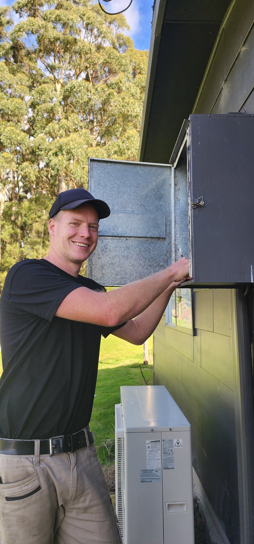 Outdoor meter relocation & compliance work.